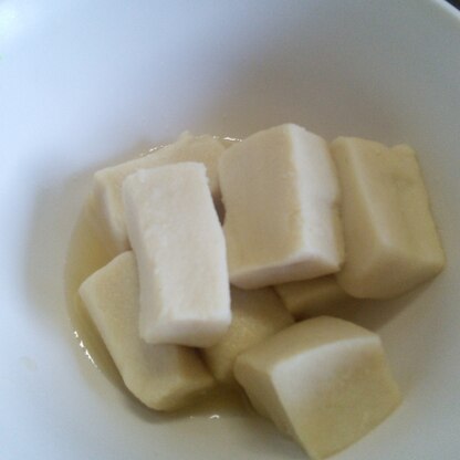 高野豆腐、無性に食べたくなって作りました

美味しくいただきました(^_^)v